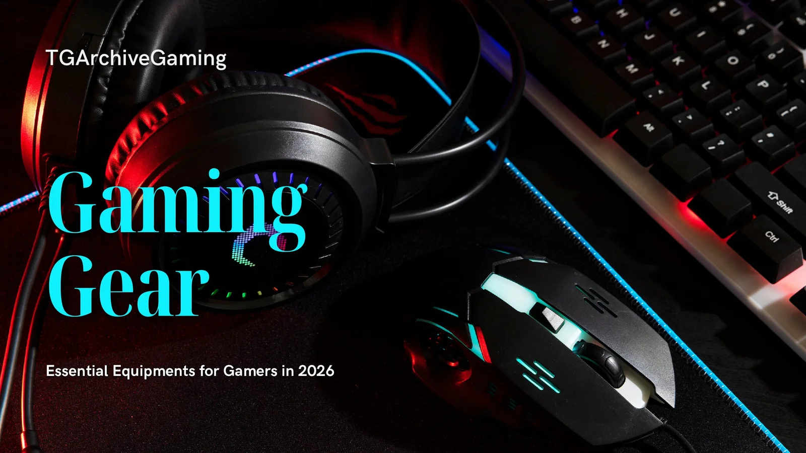 Gaming gear setup showing gear tgarchivegaming mouse, keyboard, and controller for performance testing