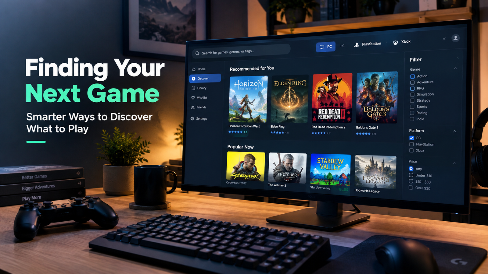 Finding your next game through smarter game discovery